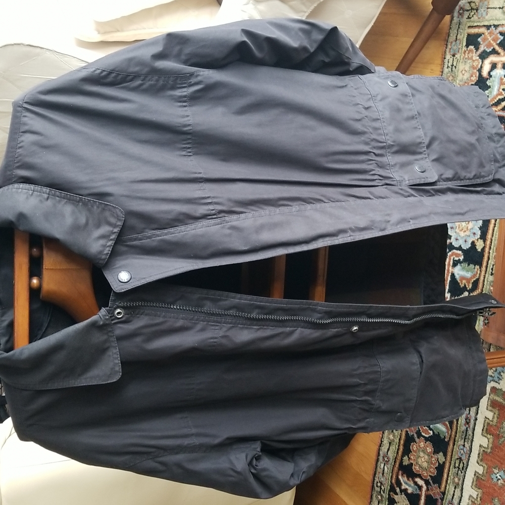 Mens Claiborne microfiber coat